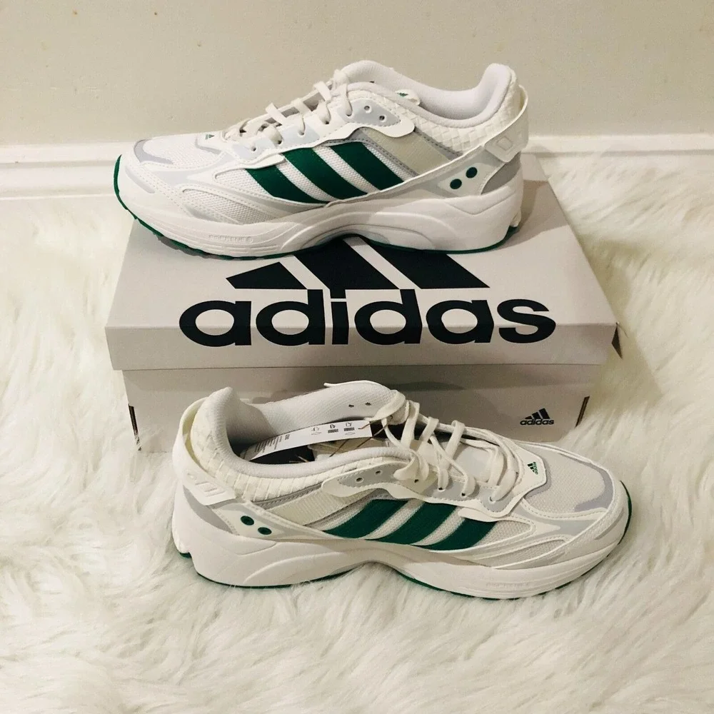Adidas Spiritain 2000 Mens 8.5 Womens 9.5 White Green Running Shoes GZ9582‎ NEW